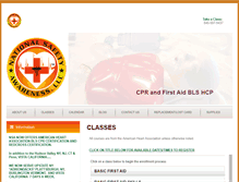 Tablet Screenshot of nationalsafetyawareness.com